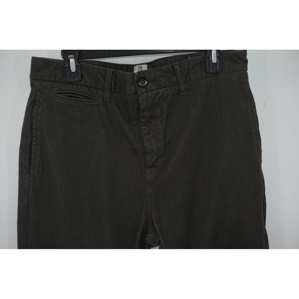 KATO The Axe Slim Chino Pants Military Green Stretch Men's 32x32 Made In USA